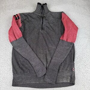Tuff‎ N Lite Keel Pullover Cut Abrasion Resistant Safety Shirt Mens M 1/4 Zip